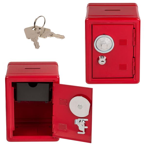 Säästölipas Kassakaappi 12 x 10 x 16 cm