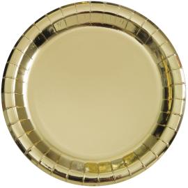 Pahvilautaset Kulta Metallic
