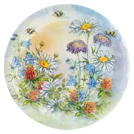 Paperilautaset Kes&auml;niitty