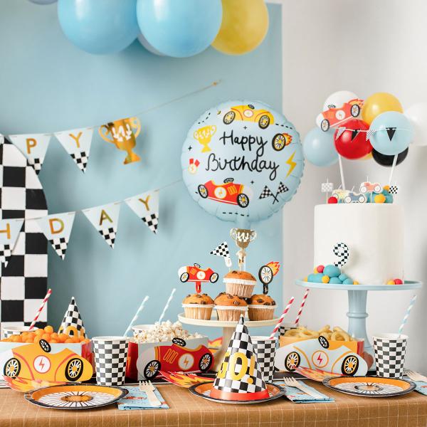 Folioilmapallo Racing Happy Birthday 35 cm