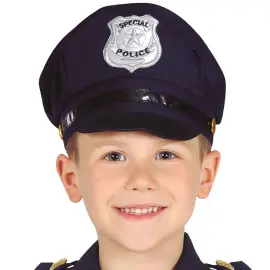 Mariininsininen Poliisilakki Lapsille