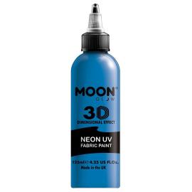 Moon Glow Neon UV Tekstiiliväri Sininen 125 ml