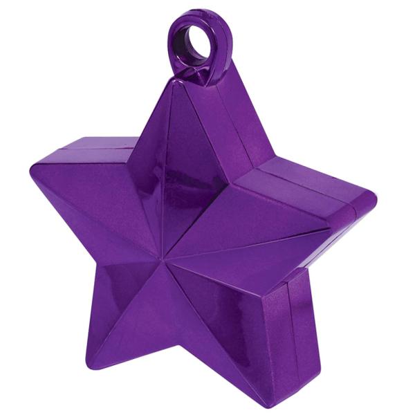 Pallopaino Tähti Metallinen Violetti