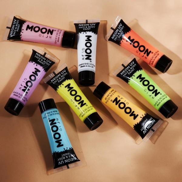 Moon Glow Pastelli Neon UV Vartalo- & Kasvomaali