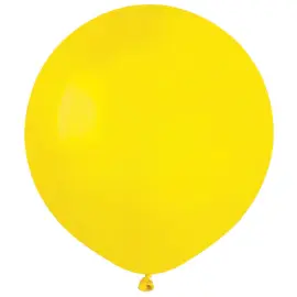 Isot Pyöreät Keltaiset Ilmapallot