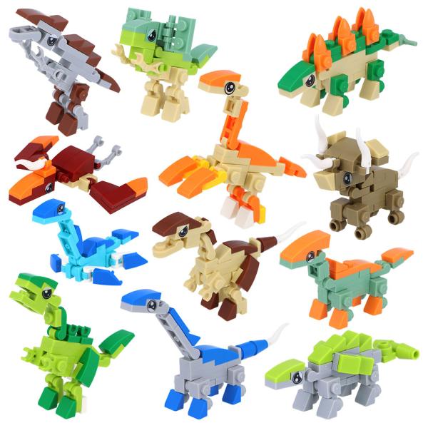 3D-rakennussarja Dinosaurukset