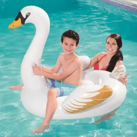 Puhallettava Uimalelu Valkoinen Joutsen Lapset