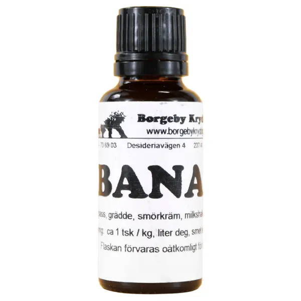 Banaaniaromi Borgeby Kryddgård