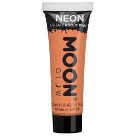 Moon Glow Pastelli Neon UV Vartalo- & Kasvomaali Pastelli Oranssi