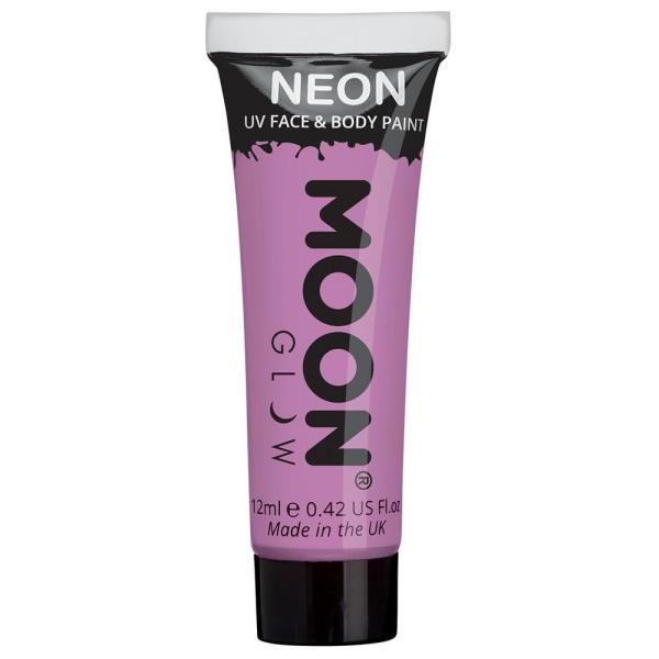 Moon Glow Pastelli Neon UV Vartalo- & Kasvomaali Pastelli Violetti