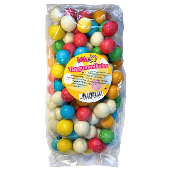 Suuret Purkkapallot 1 Kg