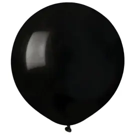 Isot Pyöreät Mustat Ilmapallot