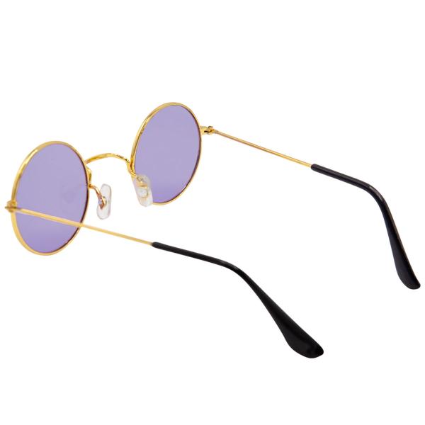 Pyöreät Silmälasit Hippi Liilat