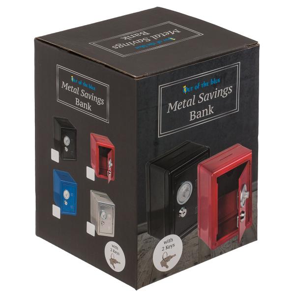 Säästölipas Kassakaappi 12 x 10 x 16 cm