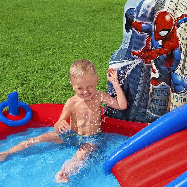 Puhallettava Lasten Uima-allas Spiderman Park