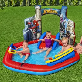 Puhallettava Lasten Uima-allas Spiderman Park