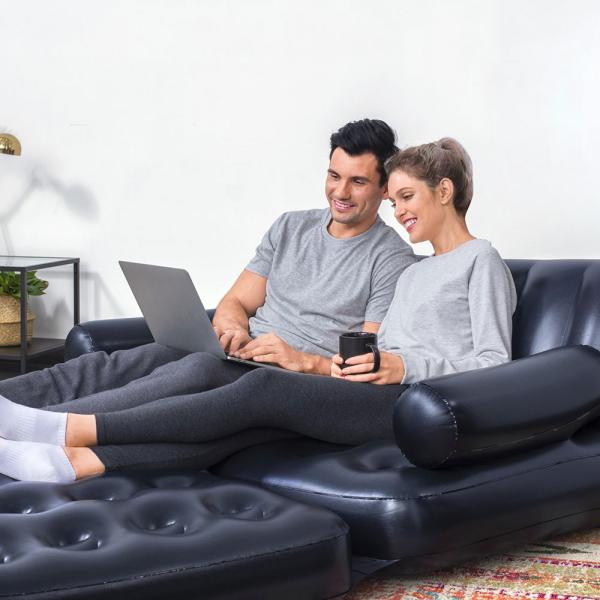Puhallettava Sohva 5-in-1 Ilmapumpulla Multi-Max