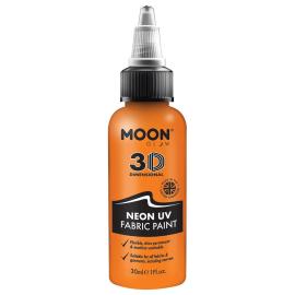 Moon Glow Neon UV Tekstiiliväri Oranssi 30 ml