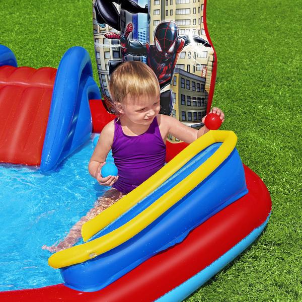 Puhallettava Lasten Uima-allas Spiderman Park