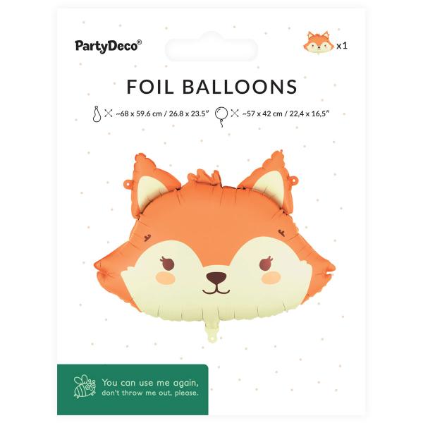 Folioilmapallo Kettu 57 x 42 cm