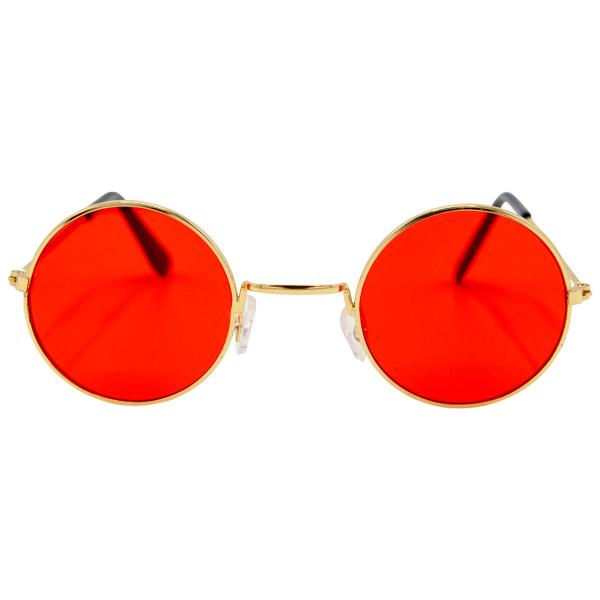 Pyöreät Silmälasit Hippi Punaiset
