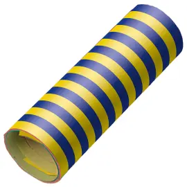 Raidalliset Serpentiinit Sininen/Keltainen 4 m