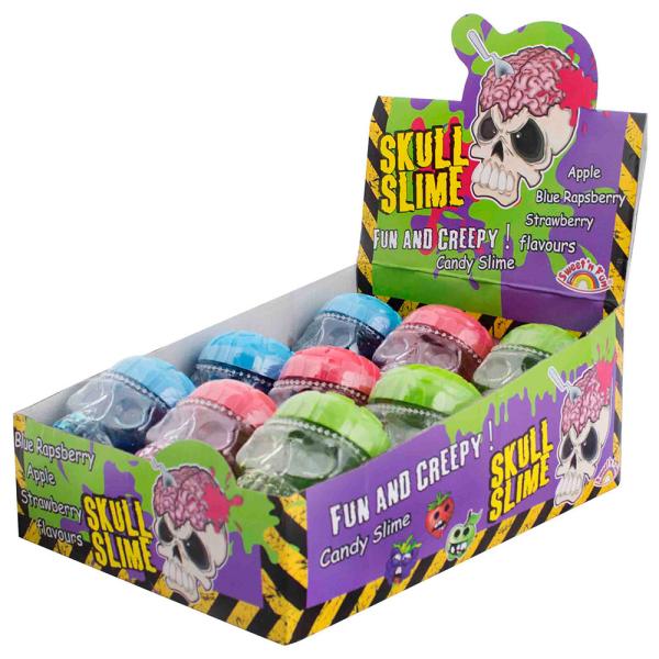 Syötävä Slime Pääkallo 100g