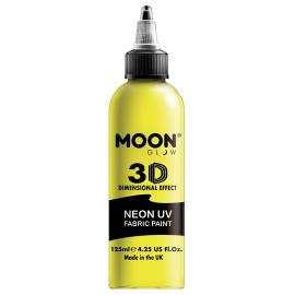 Moon Glow Neon UV Tekstiiliväri Keltainen 125 ml