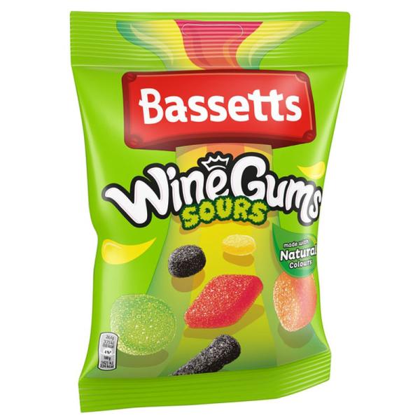 Bassetts Winegums Sour Viinikumi