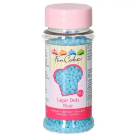 Nonparelli Sugar Dots Sininen