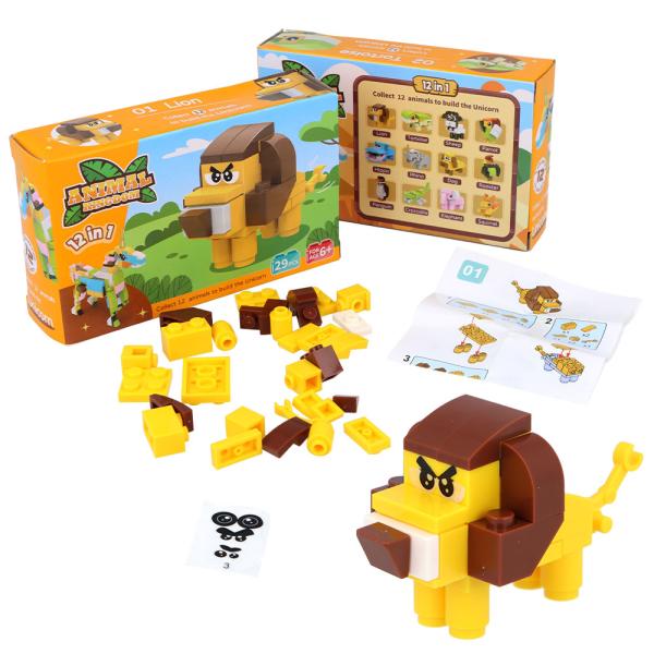 3D-rakennussarja Eläinkunta