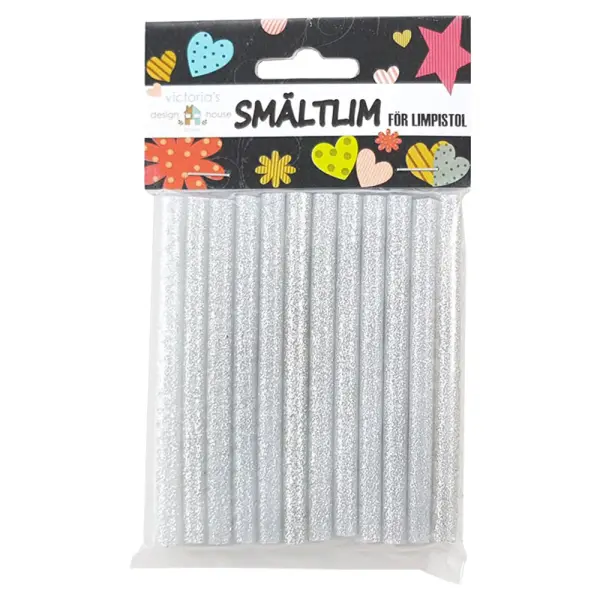 Liimatangot Liimapistooliin 7mm Glitter