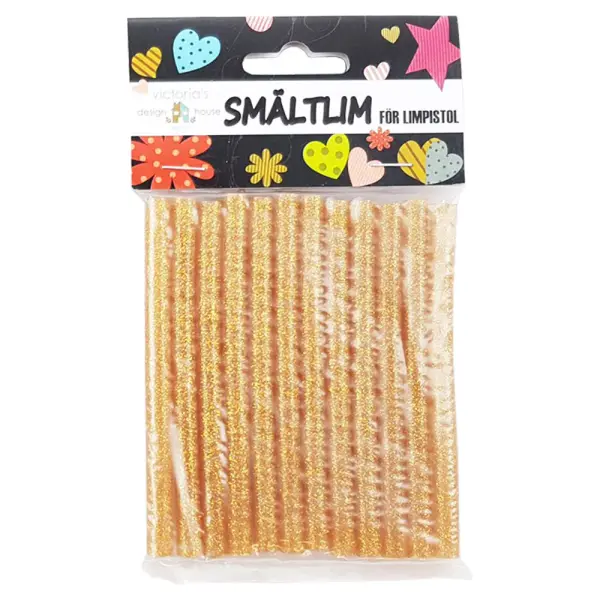 Liimatangot Liimapistooliin 7mm Glitter