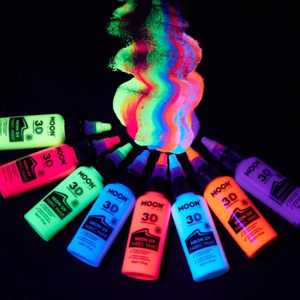 Moon Glow Neon UV Tekstiiliväri 30 ml