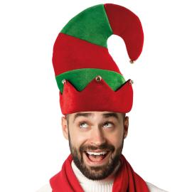 Raidallinen Tonttulakki Kulkusella