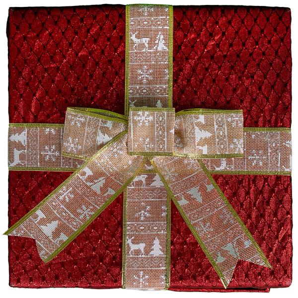 Animoidulla Joulupukilla Varustettu Lahjarasia