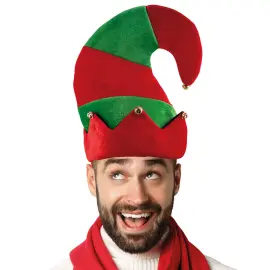 Raidallinen Tonttulakki Kulkusella