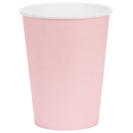 Pahvimukit Vaaleanpinkki 25 cl