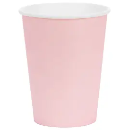 Pahvimukit Vaaleanpinkki 25 cl