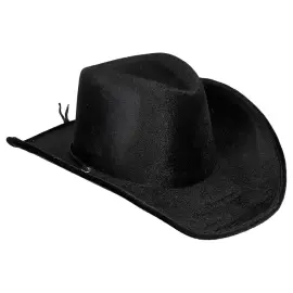 Cowboyhattu Musta Villi L&auml;nsi