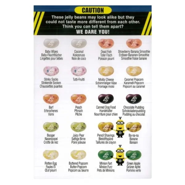 Bean Boozled Minion Mania Lautapeli