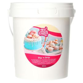 Fondant-kuorrute Valkoinen 1 kg