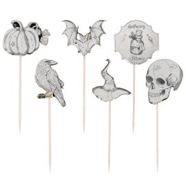 Koristetikut Halloween 6-kpl