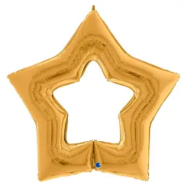 Linky Star Folioilmapallo Kulta
