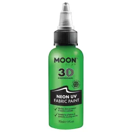 Moon Glow Neon UV Tekstiiliv&auml;ri Vihre&auml; 30 ml