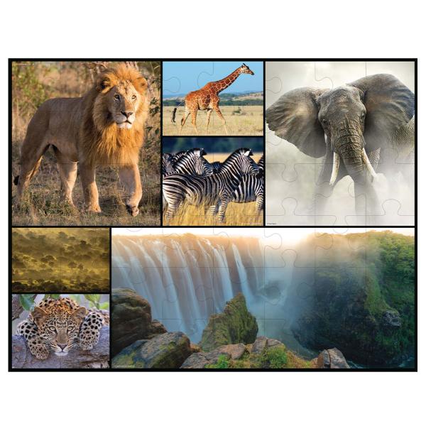 WWF Afrikka Palapeli 48p