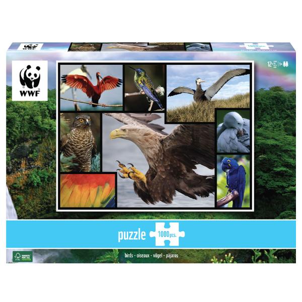 WWF Linnut Palapeli 1000p
