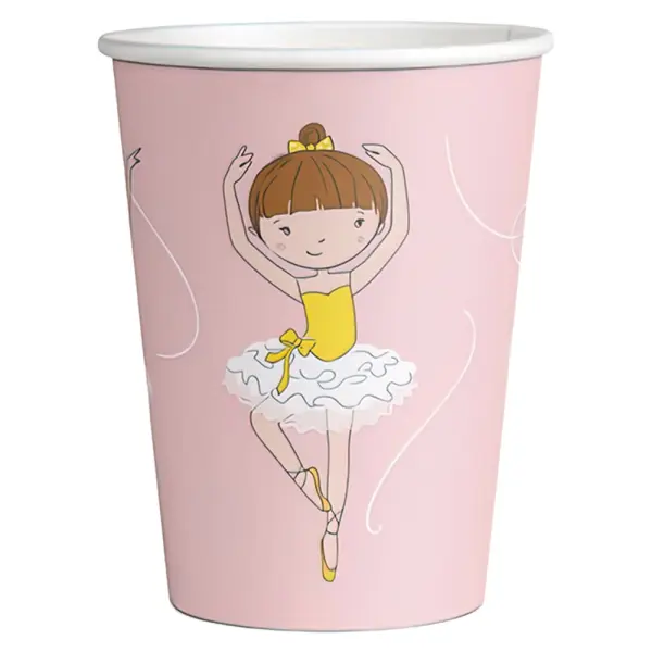 Ballerina Pahvimukit Little Dancer