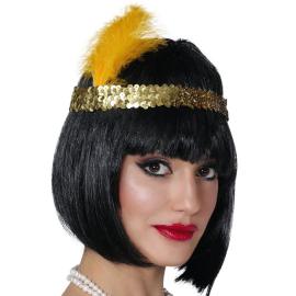 Charleston Hiuspanta Höyhenilla Kulta