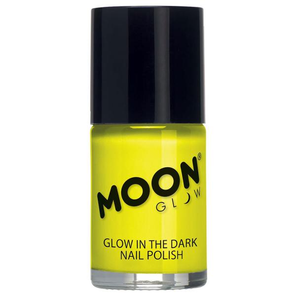 Moon Glow Pimeässä hohtava Kynsilakka Keltainen